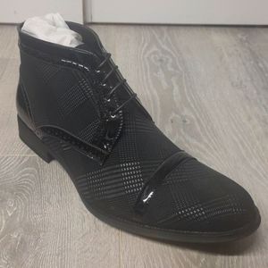 Monique exotic Black on Black Dress Boots